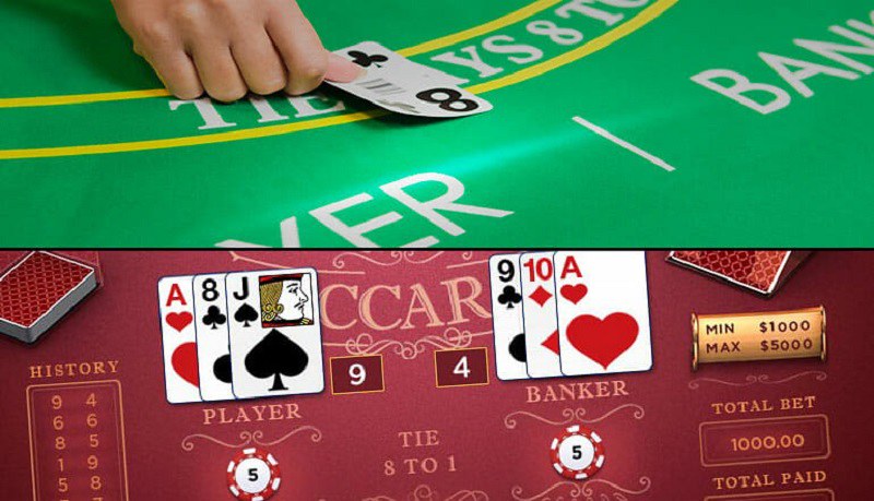 Thế bài trong game baccarat